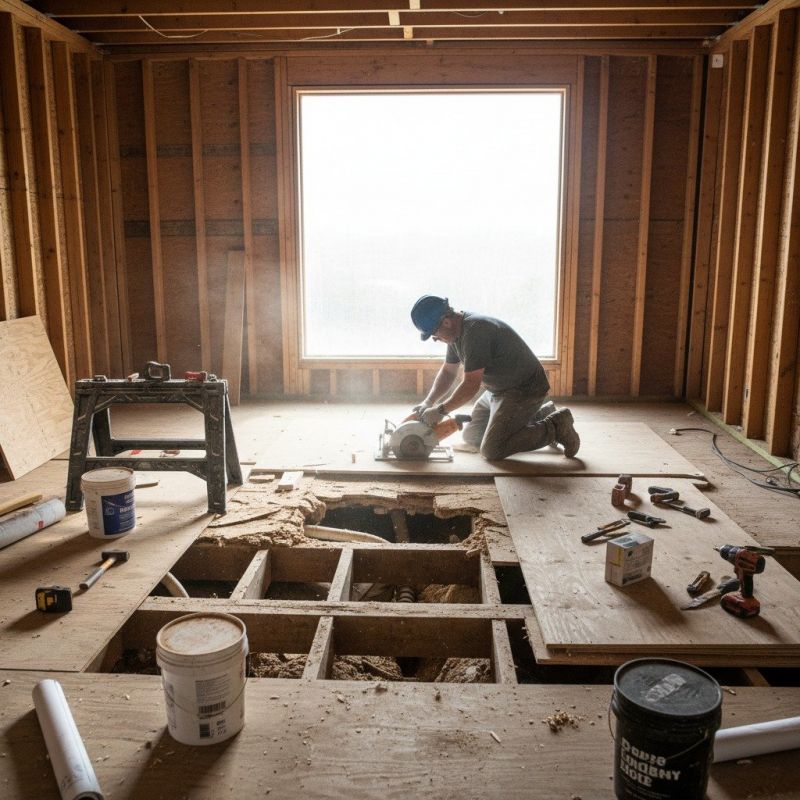 Squeaky Wood Floor Repair